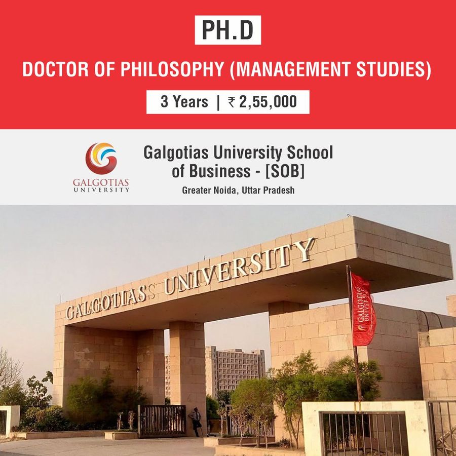 Galgotias University School of Business 